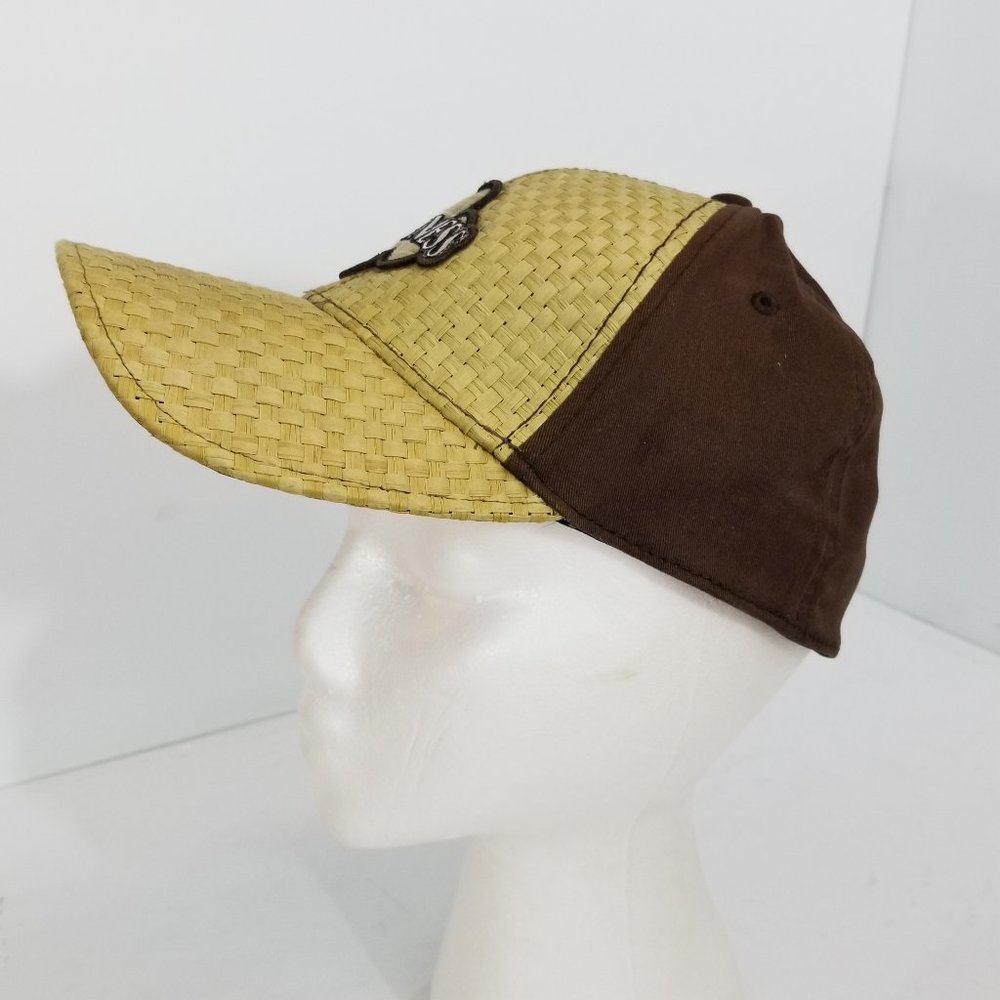 Guinness Licensed Straw Bill Logo Fitted Ballcap Hat cap